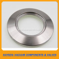 Flange de solda furada KF Aço inoxidável 316 / 316L